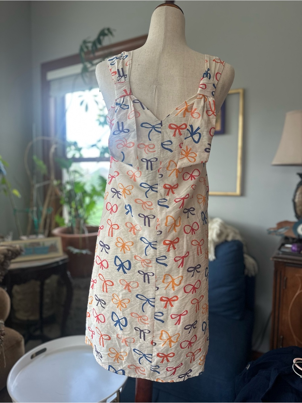 🎀Compania Fantastica for Anthropologie. Bow tie dress. Small. NWT. - Picture 6 of 16